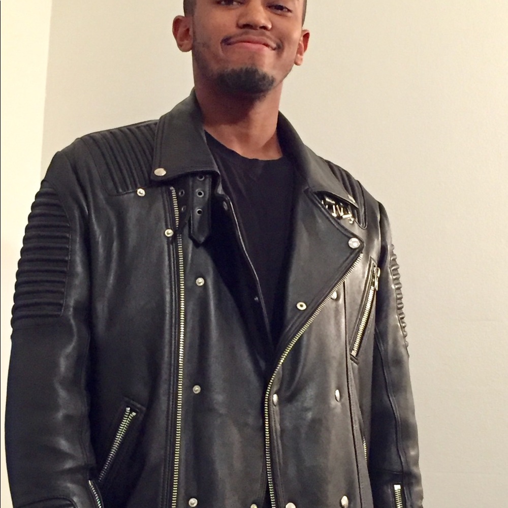 Mason & Cooper Empire Leather Moto Jacket